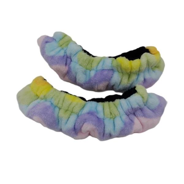 Kufenschoner Zickzack Plüsch