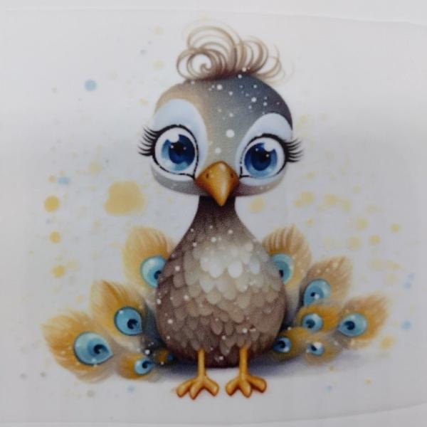 Bügelbild Pfauenküken