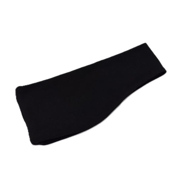 Stirnband uni schwarz