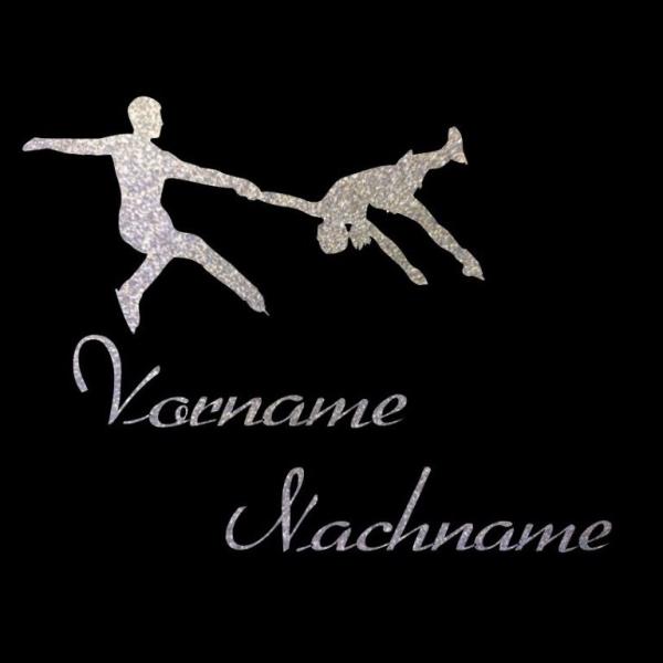 Kleiderhülle Eistanz mit Name