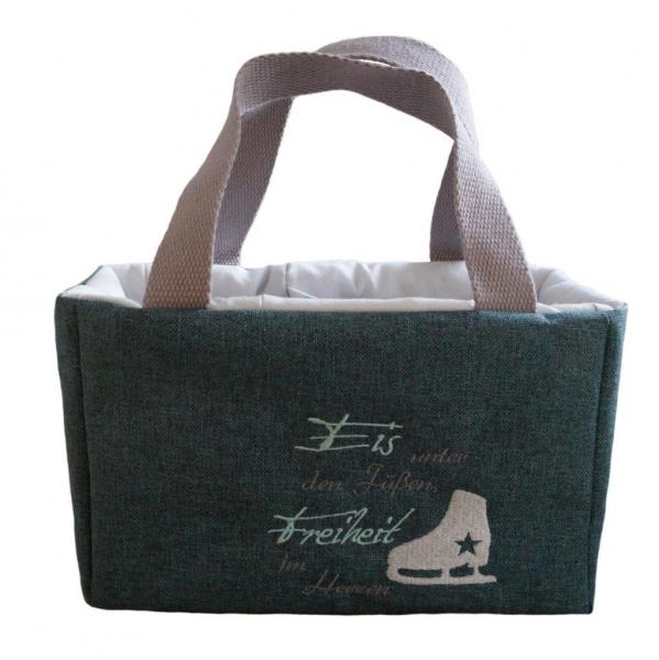 Tasche Eiskunstlauf Training, Bandentasche bestickt