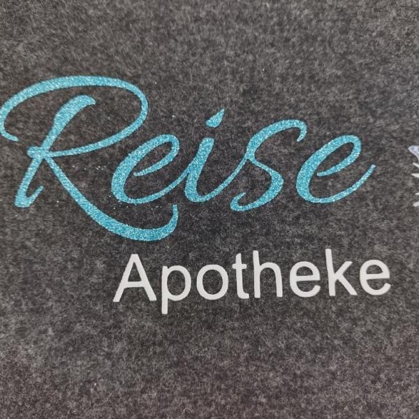 Filztasche groß, Reiseapotheke