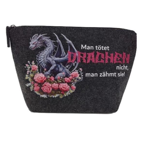Filztasche groß, Drache