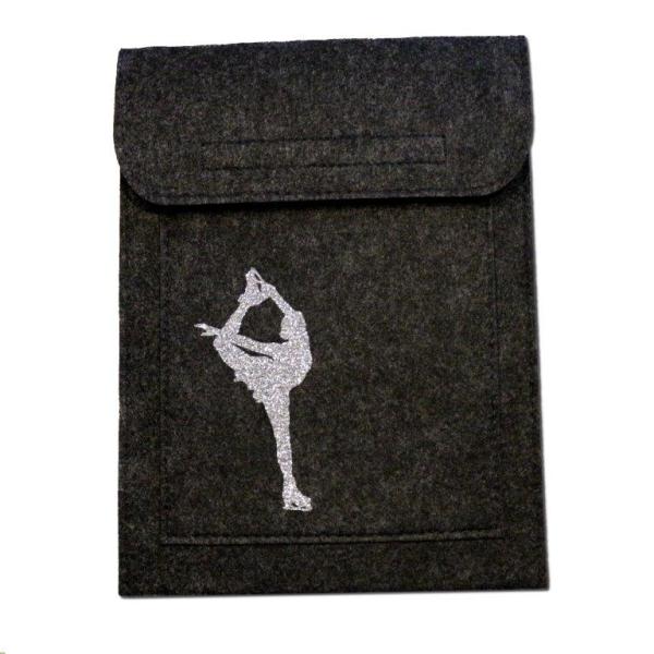 Sportpasshülle anthrazit EisläuferinB