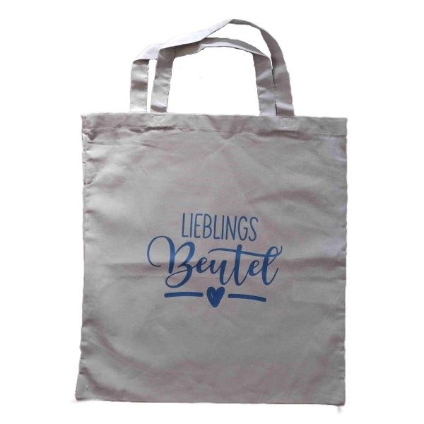 Baumwolltasche Lieblingsbeutel